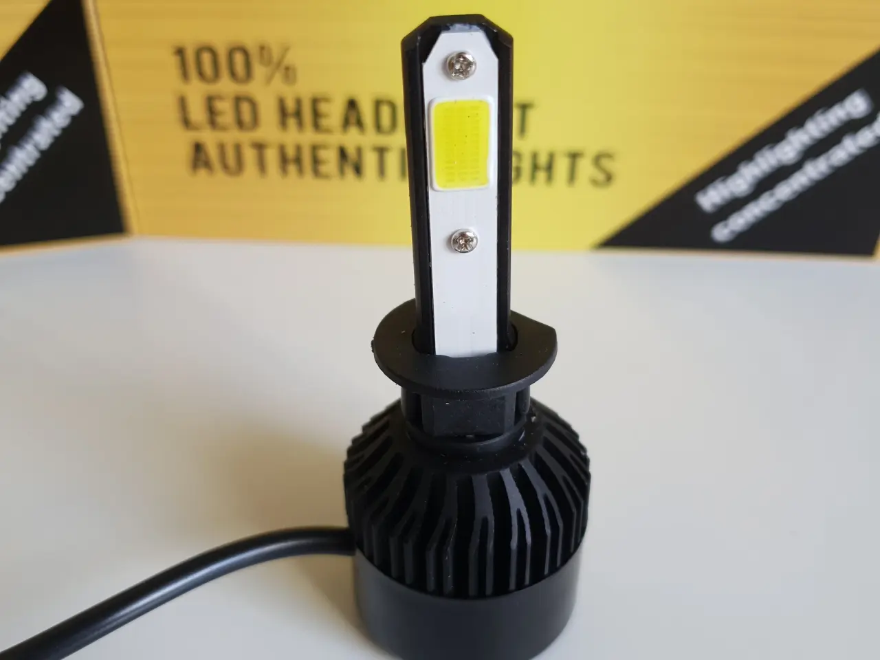 Billede 5 - NY! H1 LED 2-SIDET LED COB 11000LM / 6000K / 72W
