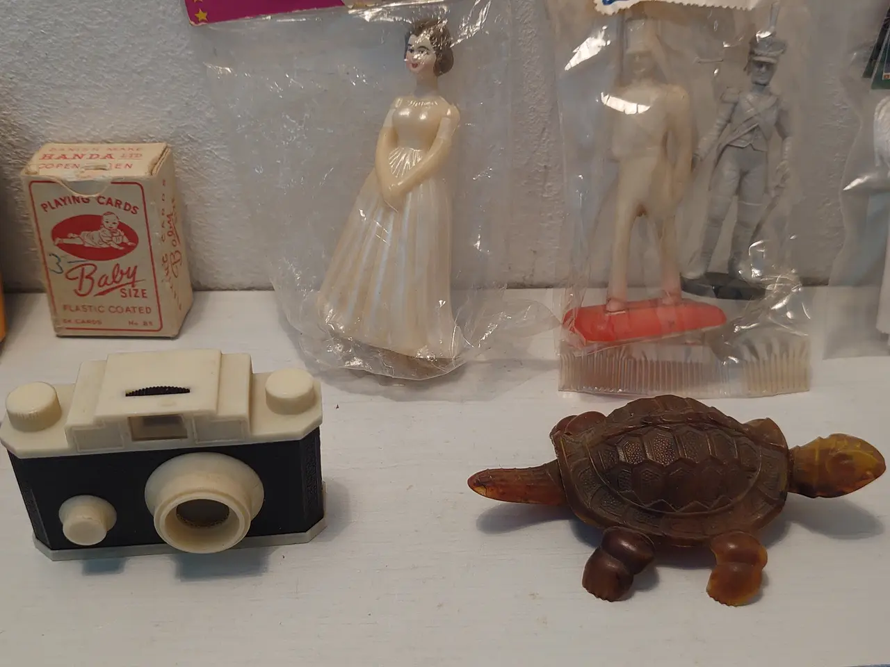 Billede 3 - 9 stk vintage legetøjsemner.