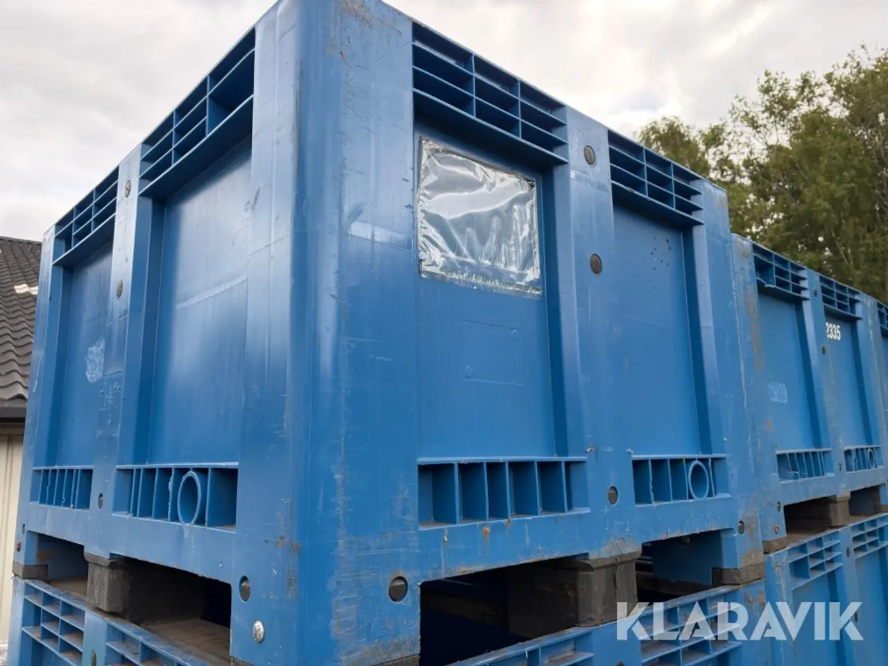 Billede 7 - Stabelbare plast-pallebokse 3 styk.