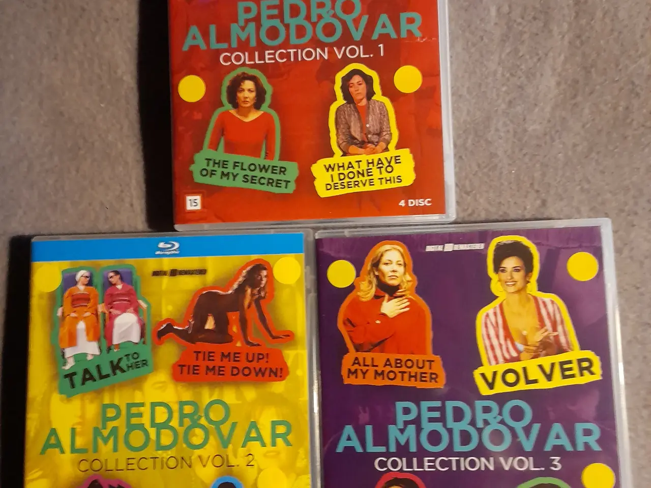 Billede 1 - Pedro almodovar samling