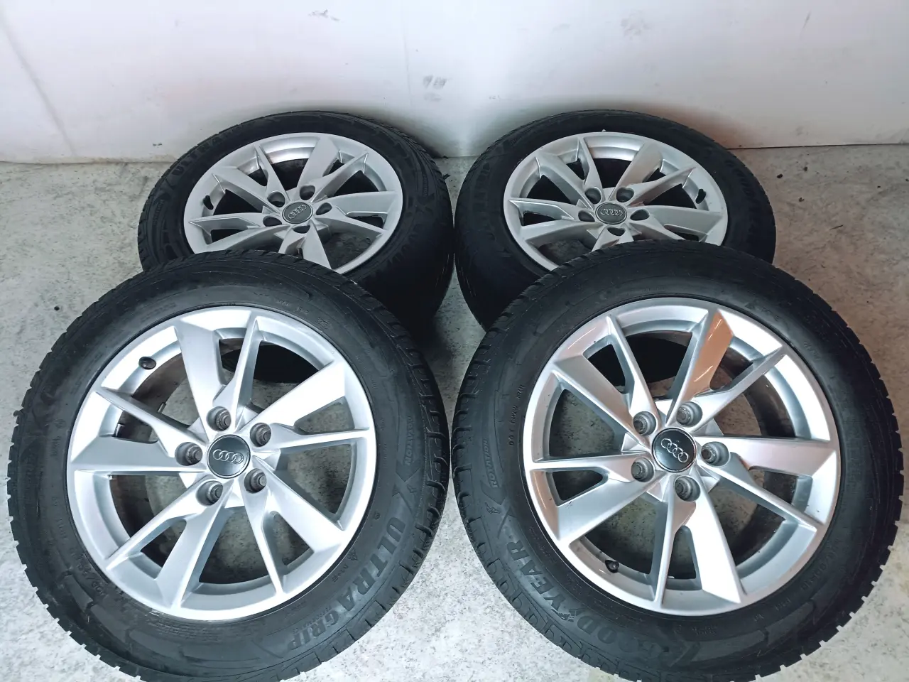 Billede 3 - 5x112 16" ET35 nav 66,6ø Audi vintersæt