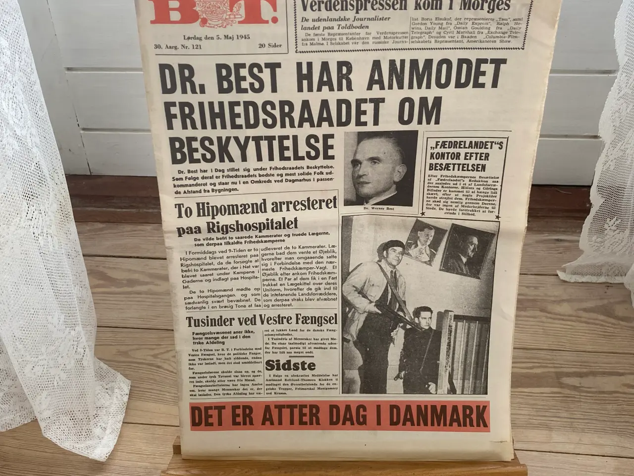 Billede 1 - BT fra 5. Maj 1945