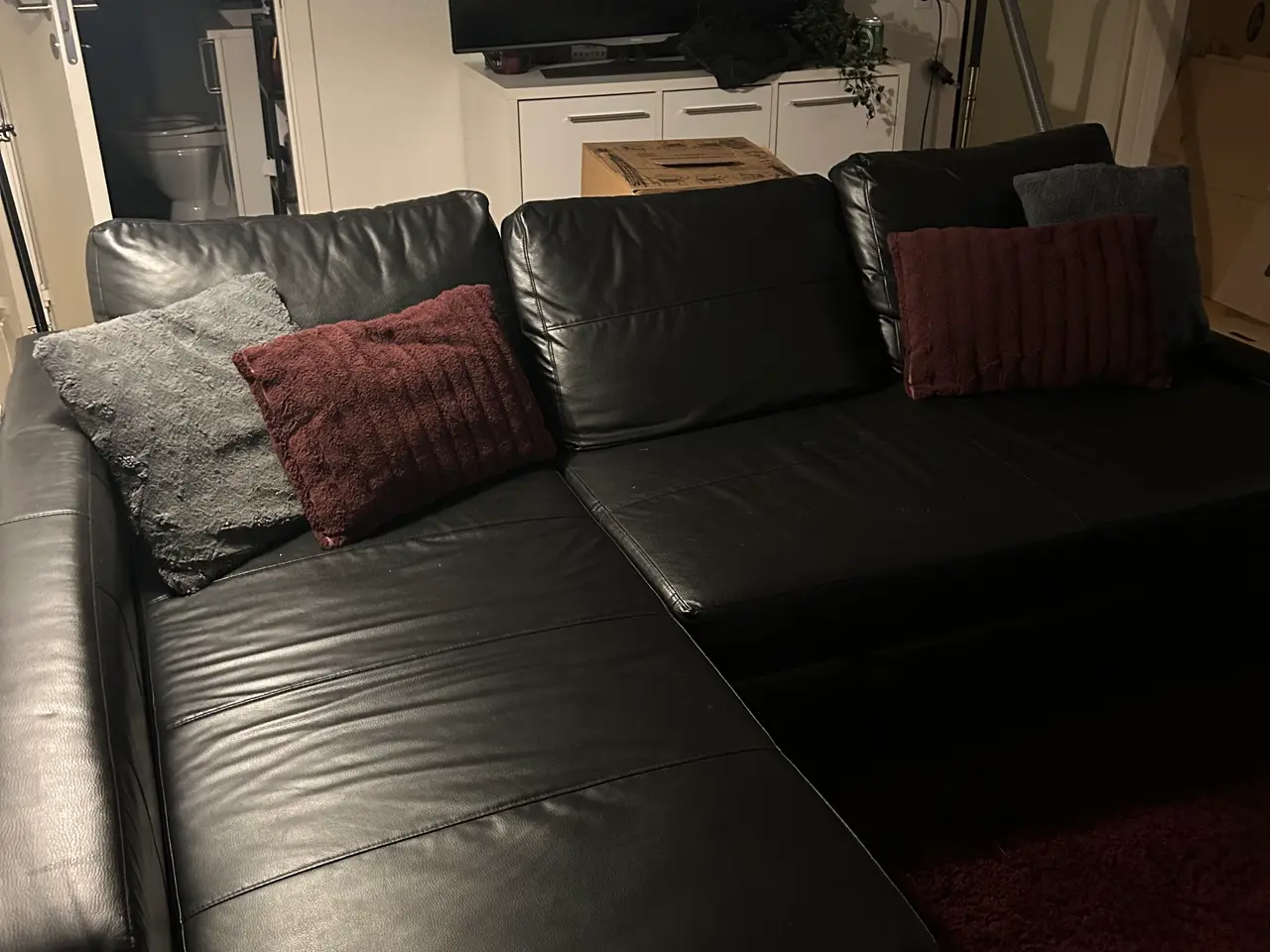 Billede 2 - Vendbar sovesofa med chaiselong