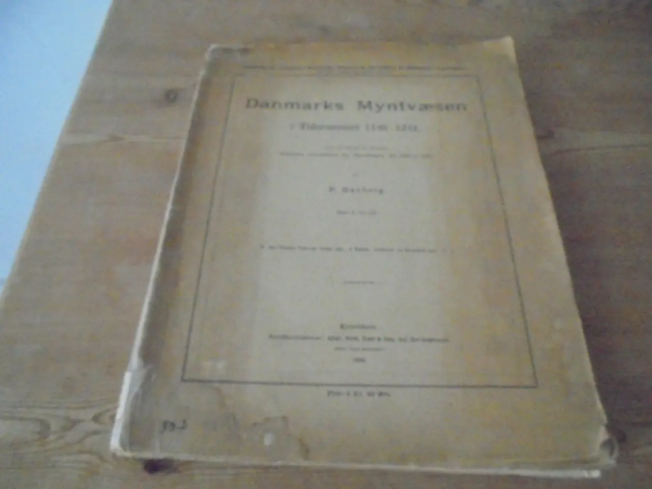 Billede 1 - Danmarks Myntvæsen i tidsrummet 1146-1241