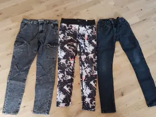 Pige bukser, jeans str 146/152