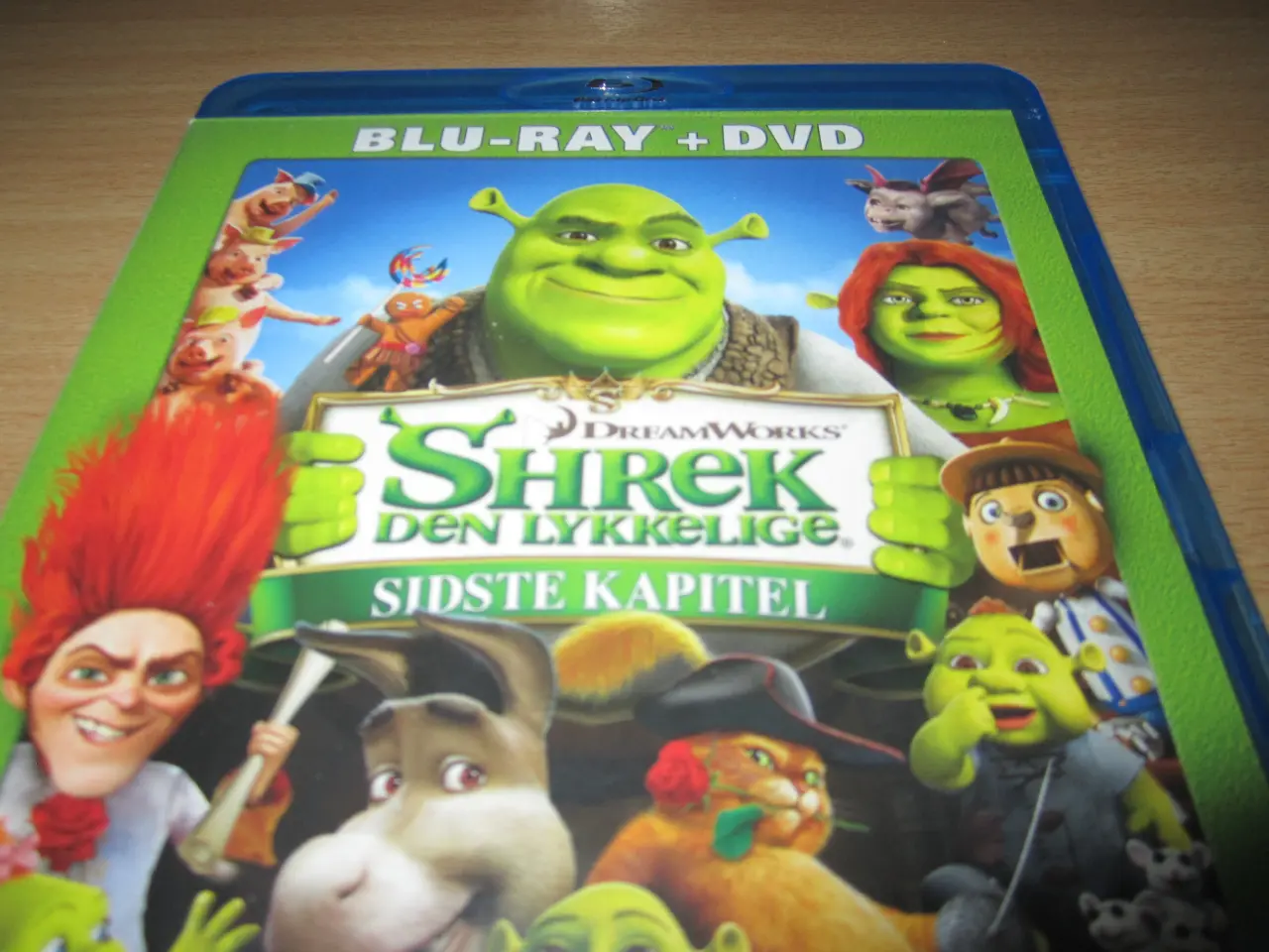 Billede 1 - Blu-ray + Dvd. SHREK. Den Lykkelige. BYD.