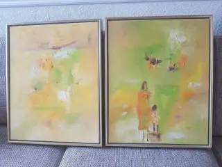 2 malerier som hører sammen