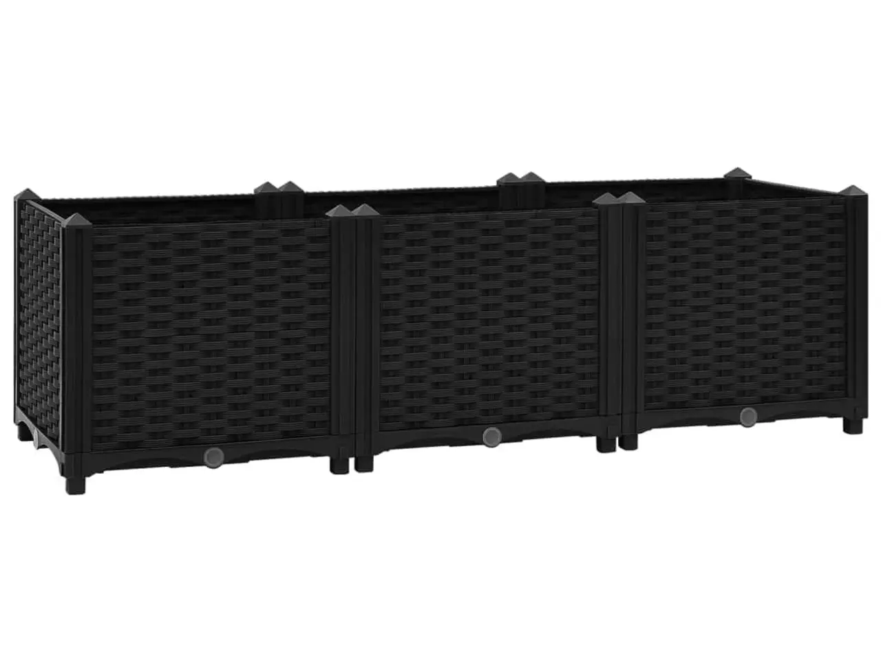 Billede 2 - Højbed 120x40x38 cm polypropylen