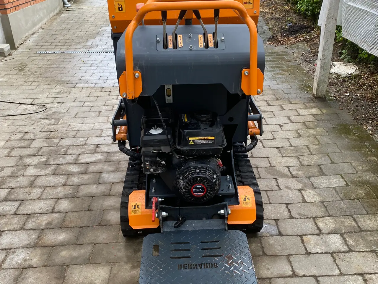 Billede 3 - Motorbør / Minidumper VH550PRO - Loncin 7,5 hk ben