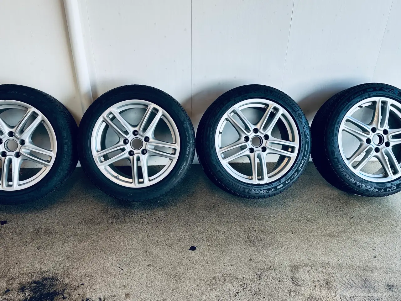 Billede 1 - Spyder fælge med Michelin vinterdæk