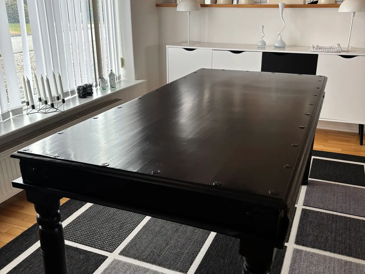 Billede 2 - Spiseborde 180x90 Velholdt Pris 400kr