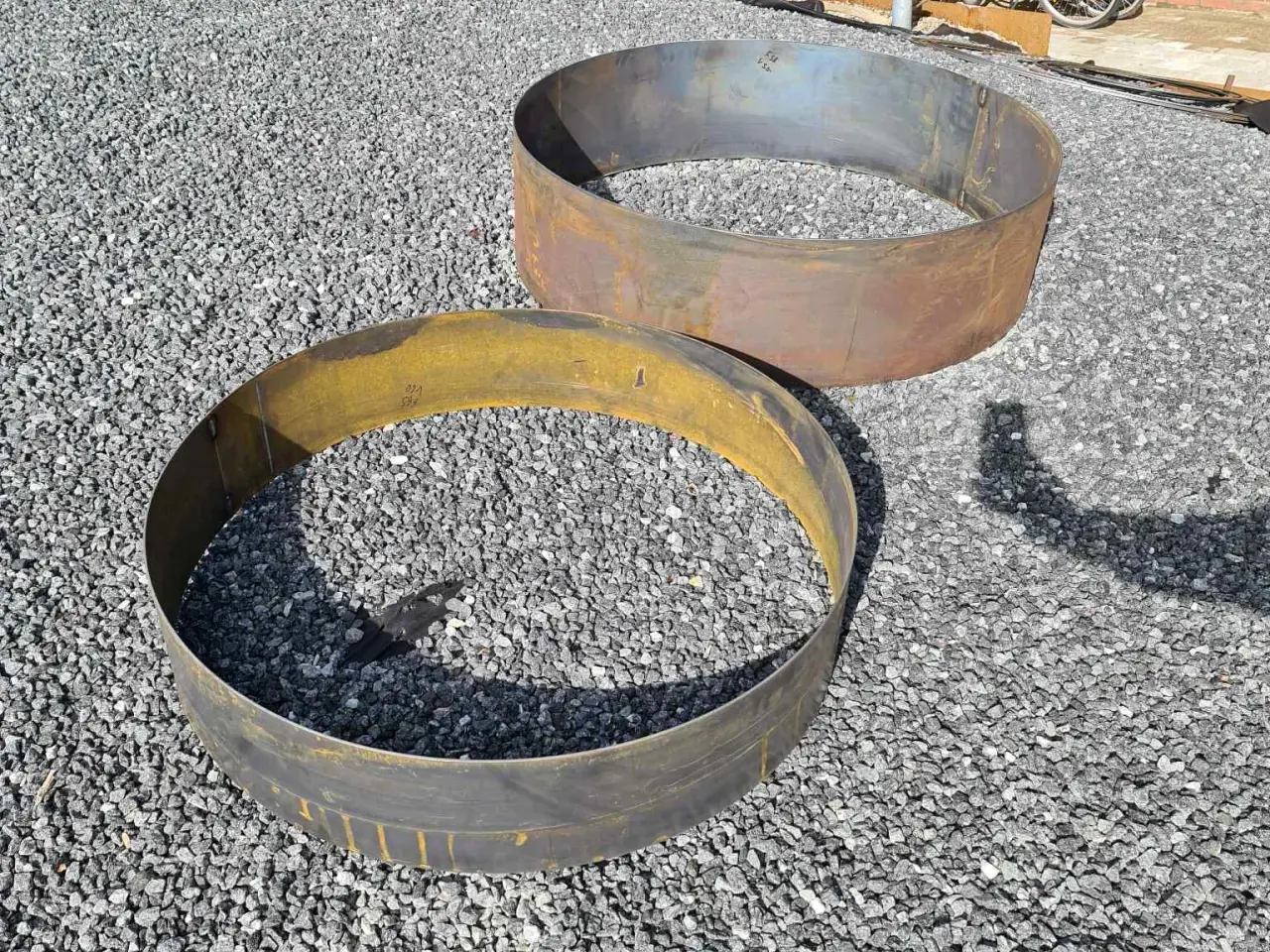 Billede 12 - højbed/vandspejl/bålsted/kunst corten-stål
