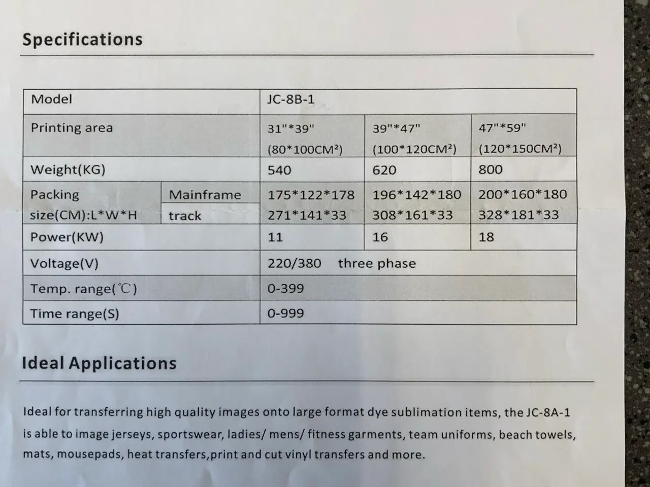 Billede 8 - Varmepresse / heatpress til tekstil/tryk