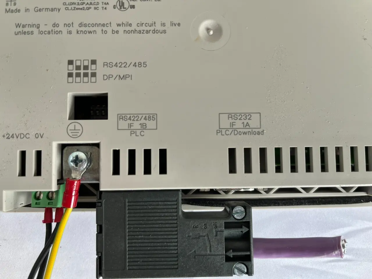 Billede 13 - Siemens Tp170A 6Av6545‑0Ba15‑2Ax0 Hmi 5.7In 24V