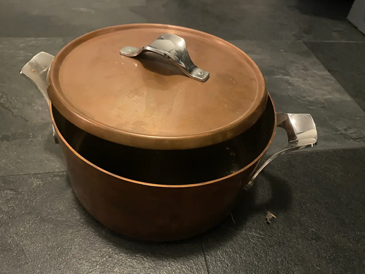 Billede 1 - Kobber gryde