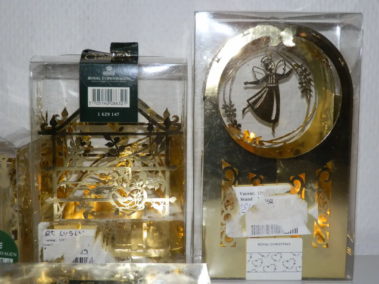 Billede 3 - Royal Copenhagen, Golden Christmas julepynt