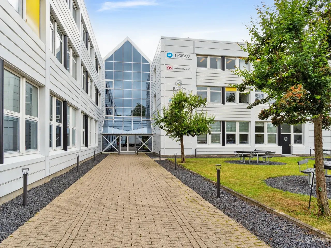 Billede 1 - Kontor med udsigt til grønne arealer i Herlev