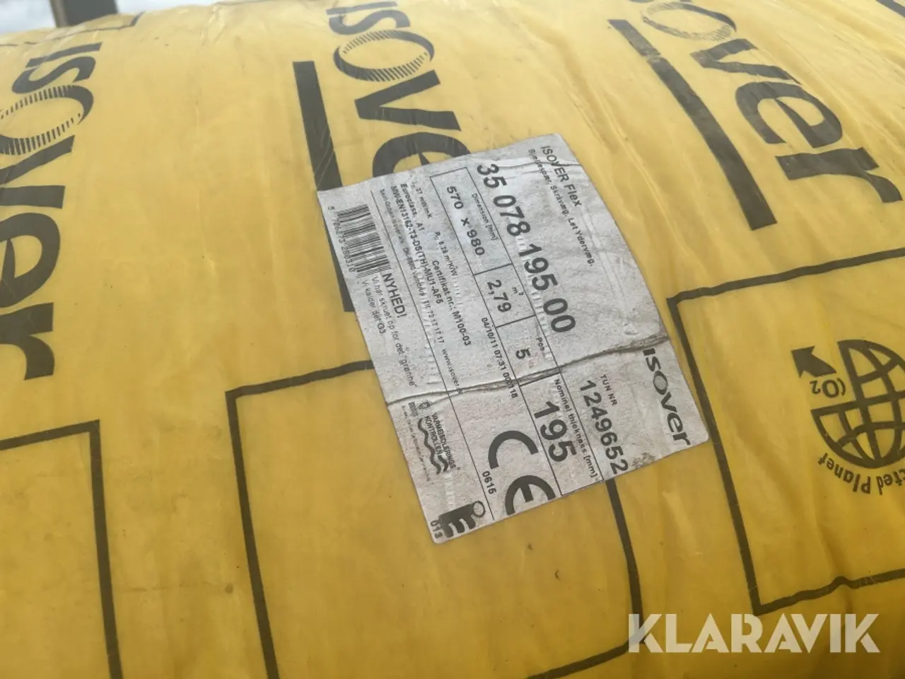 Billede 7 - Isolering Isover Flex 27 pakker, 75m2