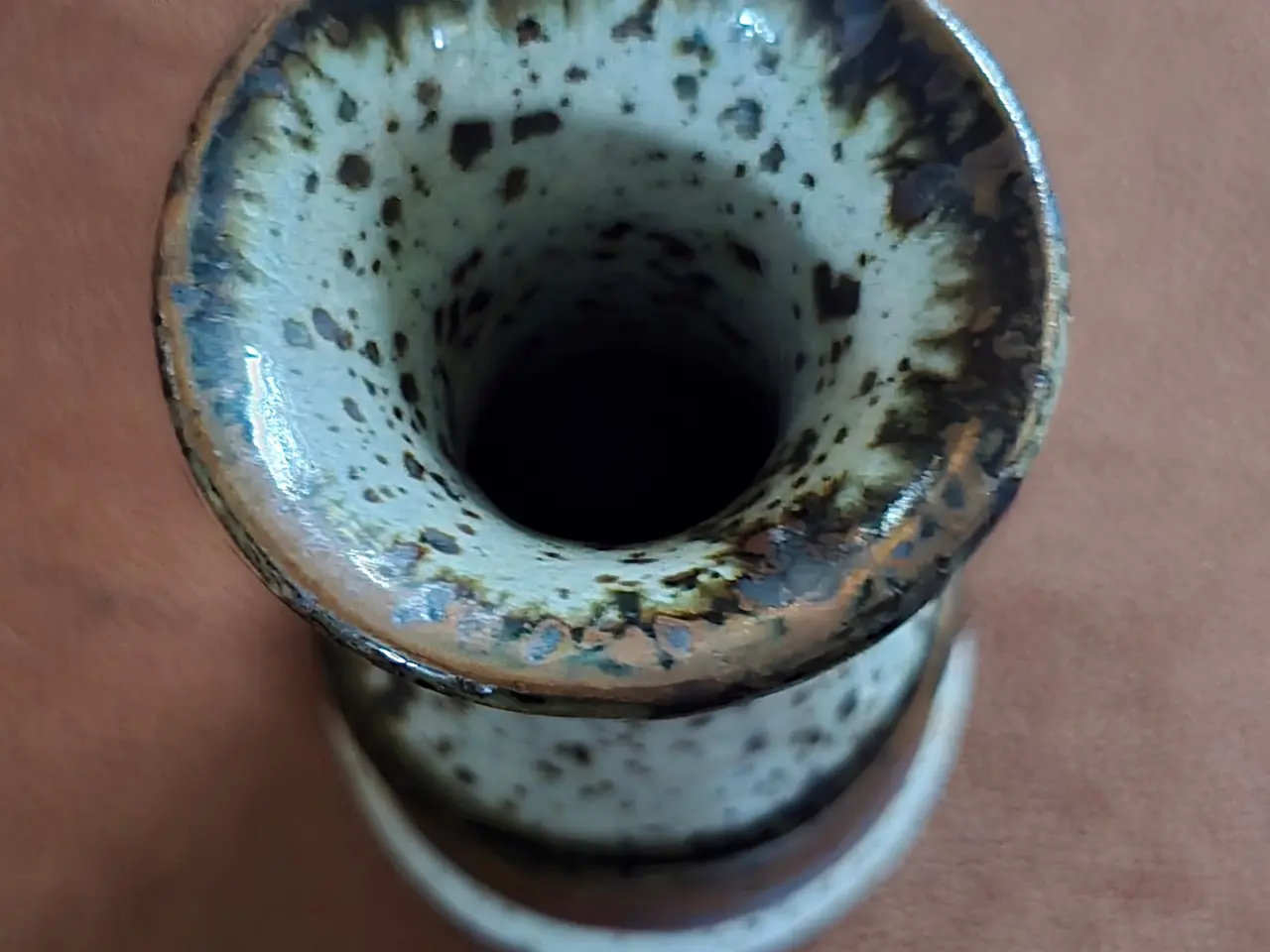 Billede 3 - Smuk vintage Ask Keramik lysestage / vase – Erik A
