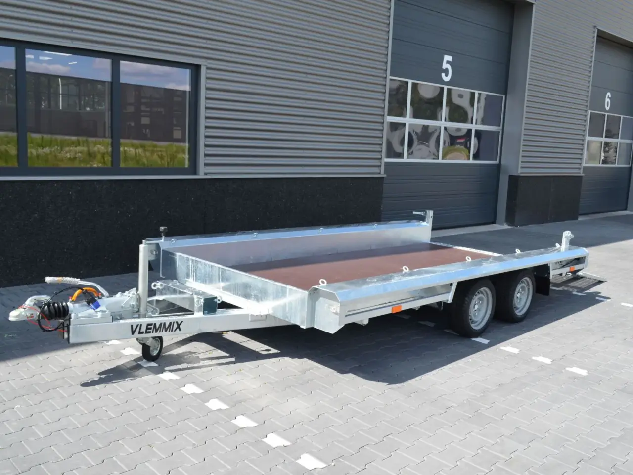 Billede 4 - VLEMMIX MA304018 Maskintrailer