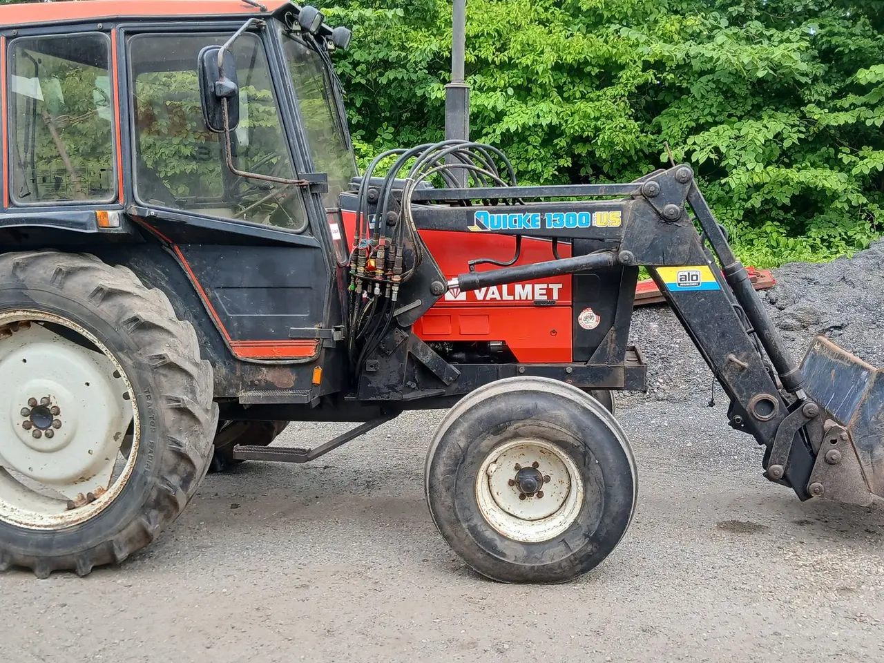 Billede 1 - Valmet 455 Ålø frontlæsser m/redskaber