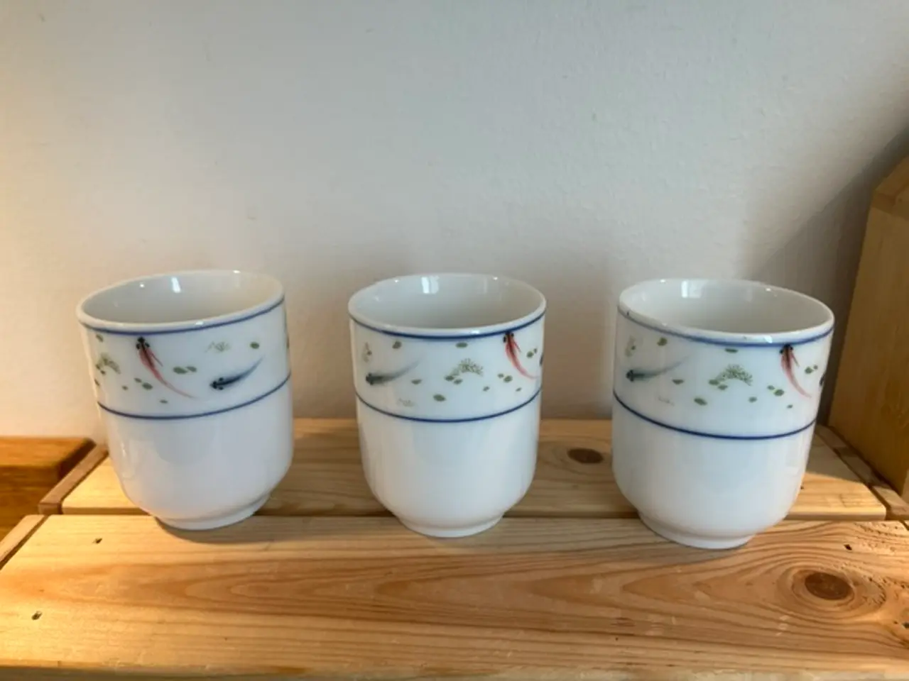 Billede 1 - 3 smukke asiatisk inspirerede krus / tekopper