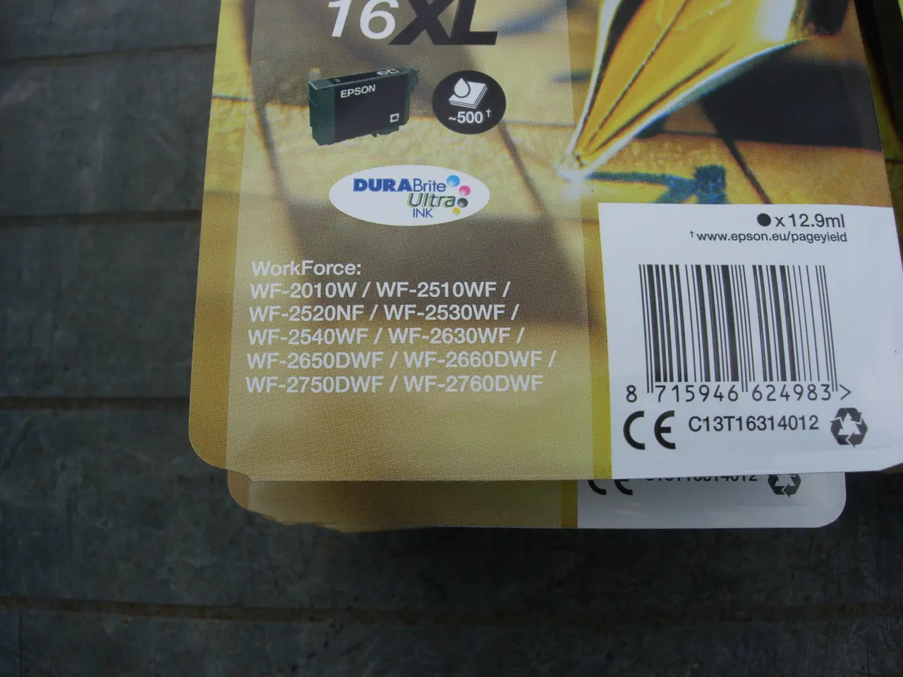 Billede 2 - Originale Epson 16XL blækpatroner