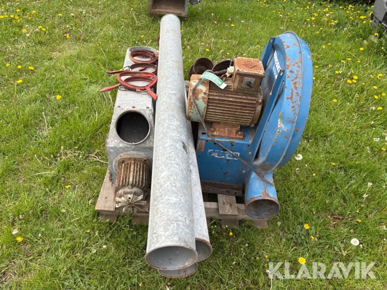 Billede 7 - Kornblæser og rør Kongskilde TRL 75
