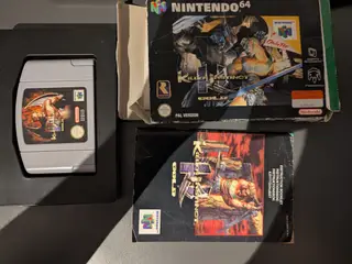 N64 - Killer Instinct med kasse