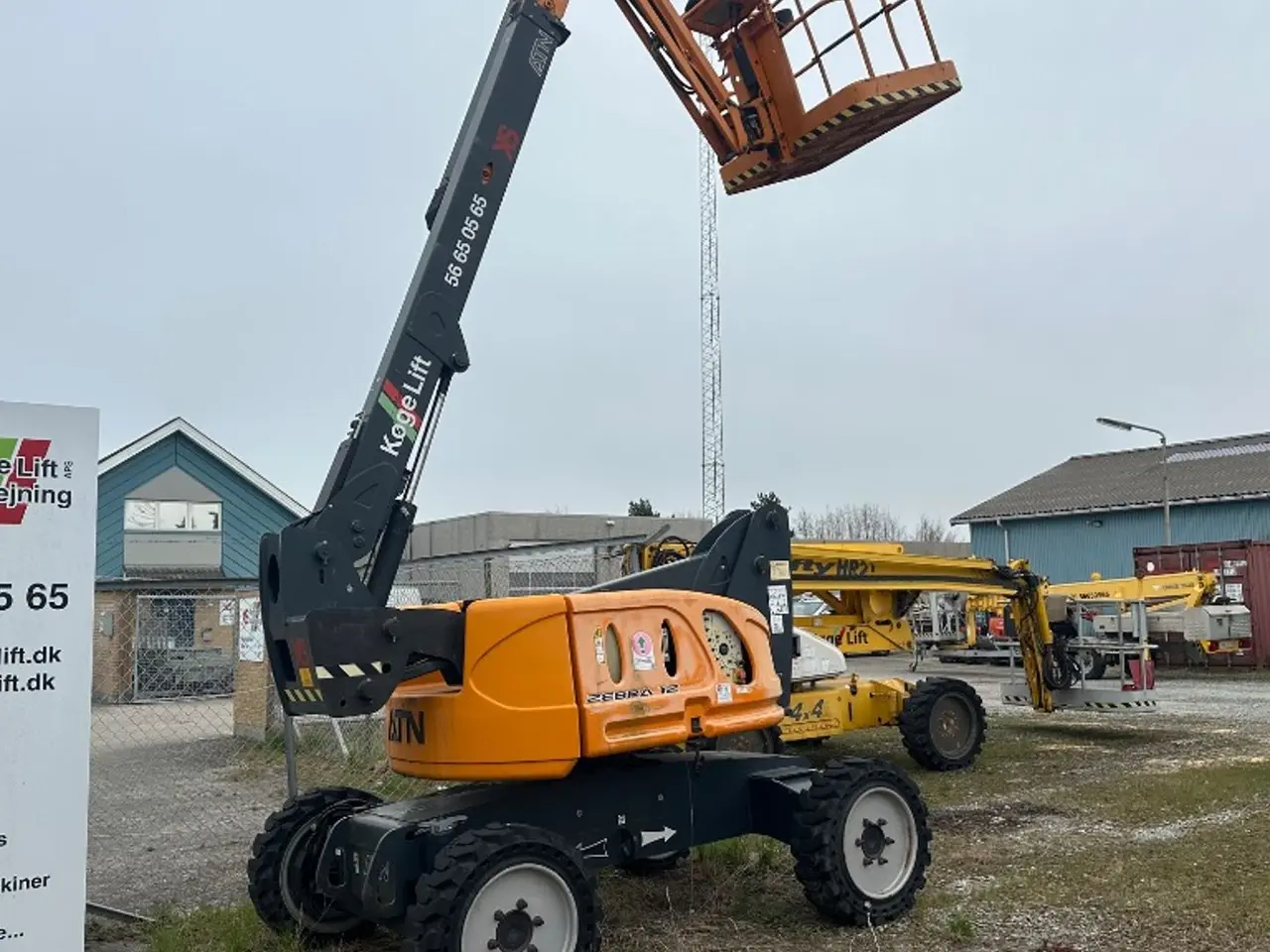 Billede 1 - Zebra 12 ATN Model, Bom lift 12 meter