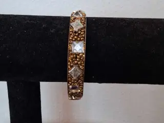 Bronzefarvet armbånd 