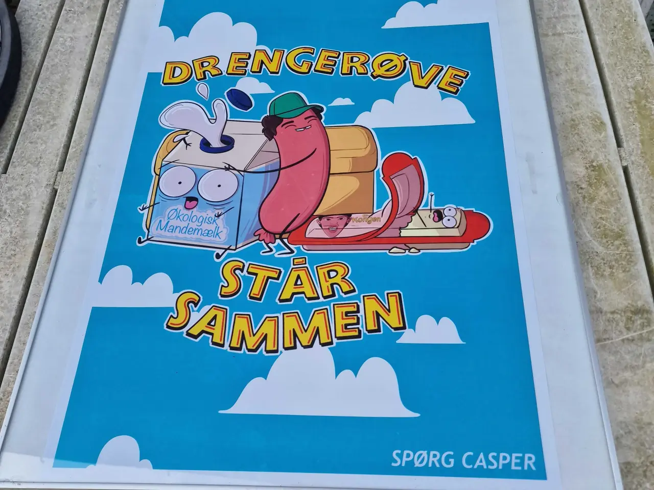 Billede 1 - Plakat DRENGERØVE STÅR SAMMEN