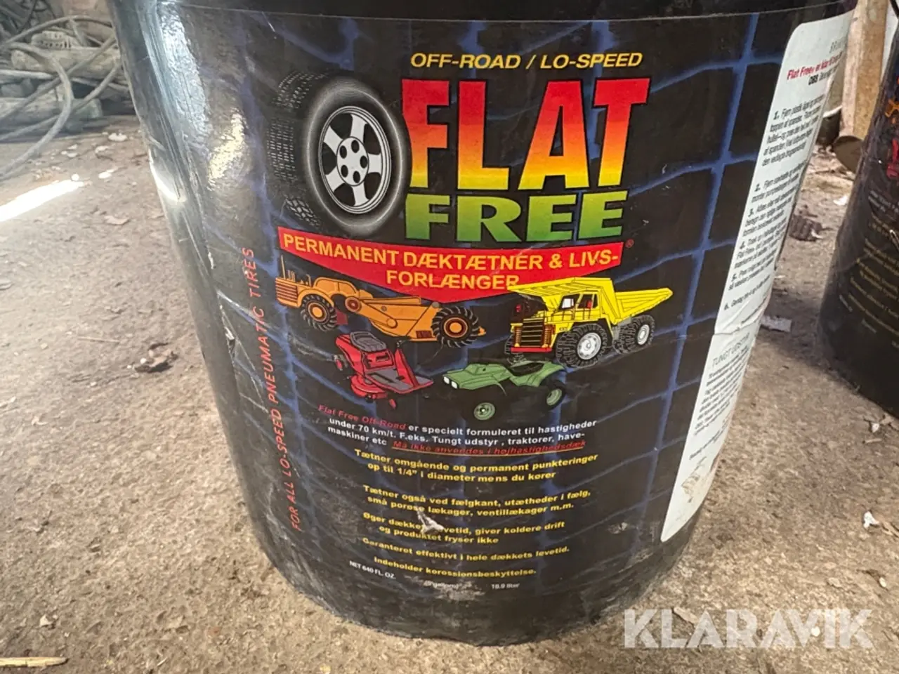 Billede 2 - ‘Flat Free' - 2 spande á 18,9 Liter