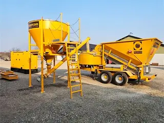 Fibo Intercon B1800-862 -Beton blande anlæg med tank/Concrete mixing plant with tank