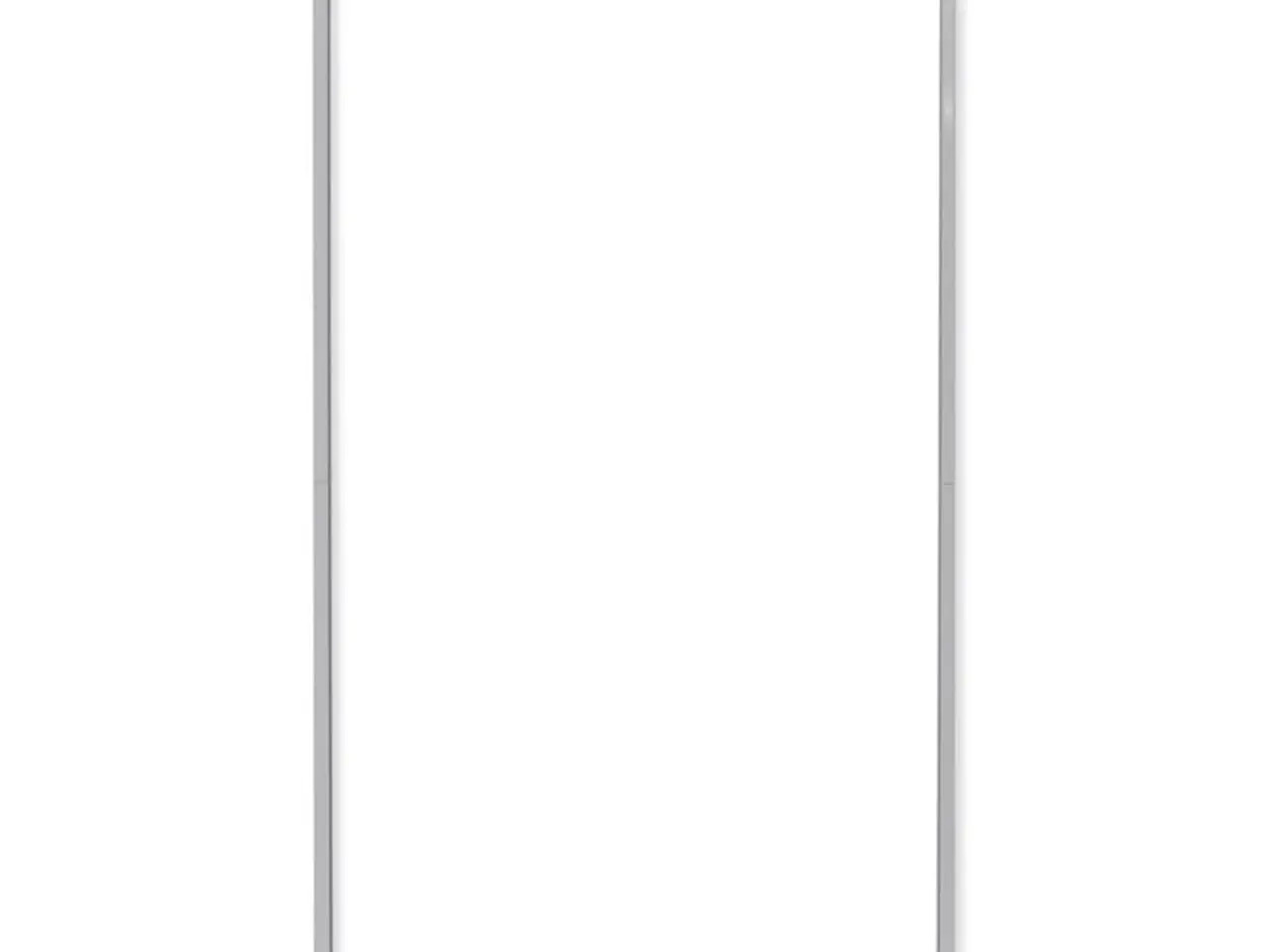 Billede 5 - Insektnet til vindue plissé 80 × 160 cm - hvid ramme, sort net