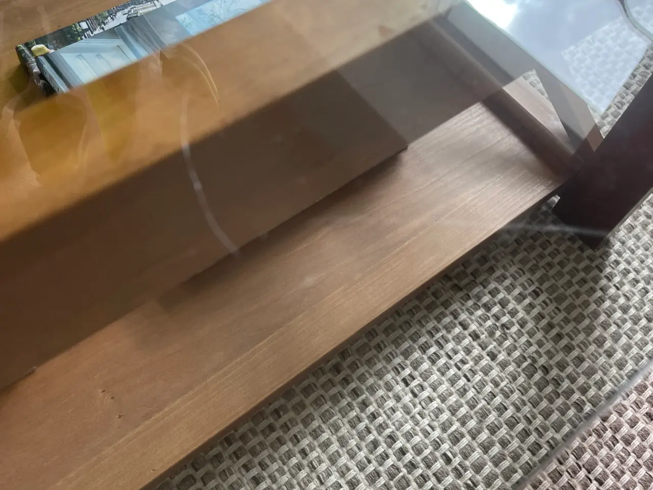 Billede 2 - Sofabord med glasplade