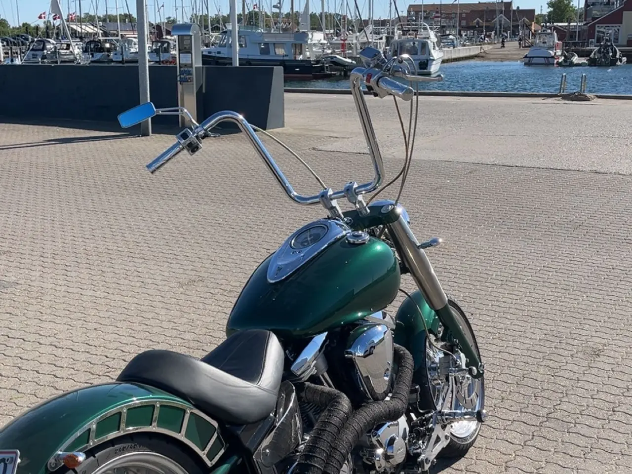 Billede 5 - Yamaha XV 1600 Wildstar – Unik Custom Cruiser