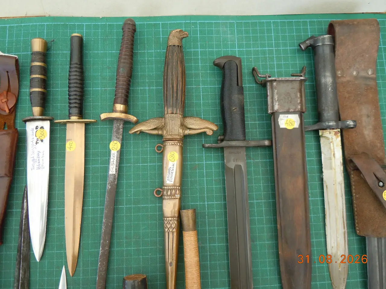 Billede 6 - Dolke, bajonetter og knive, forskellige typer.