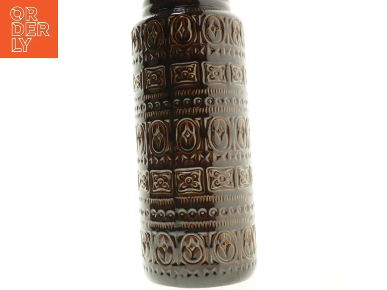 Billede 1 - Stor Keramik vase fra W Germany (str. 17 x 41 cm)