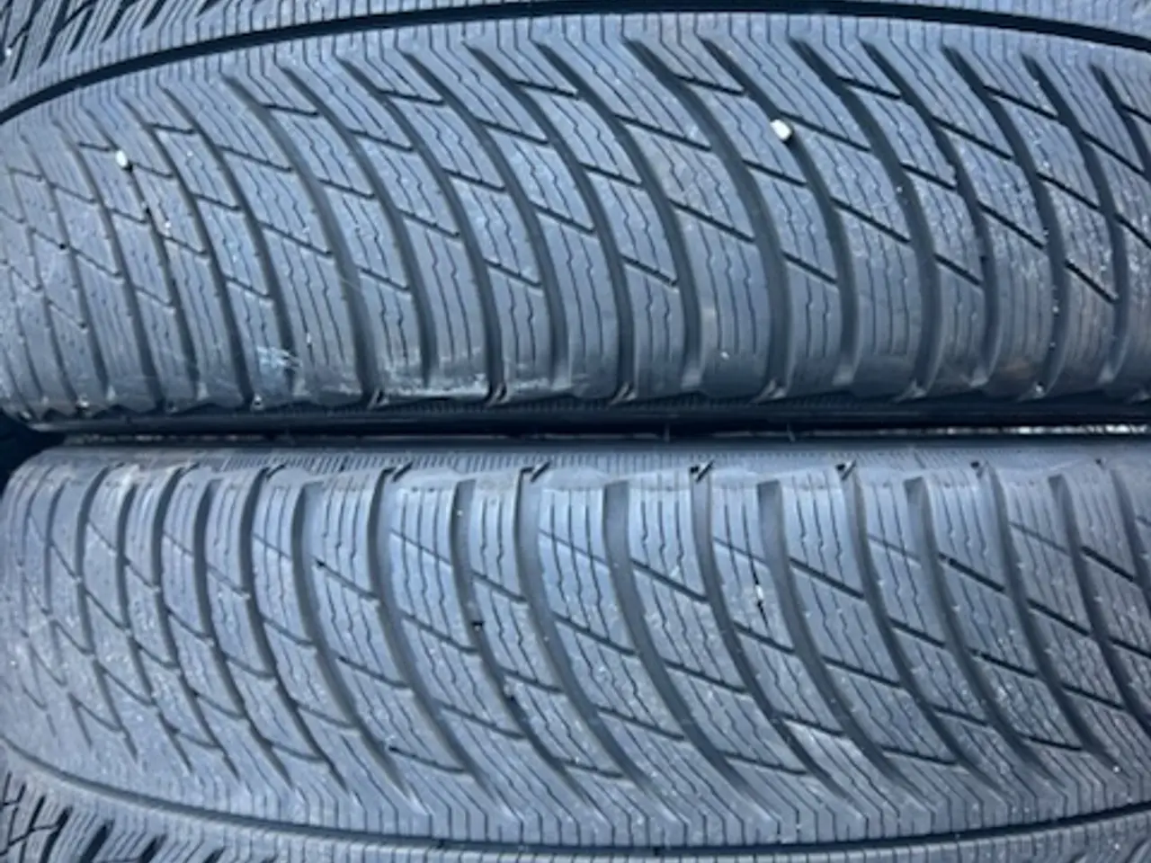 Billede 2 - Alu fælge 4 stk.med vinterdæk til Mercedes C model
