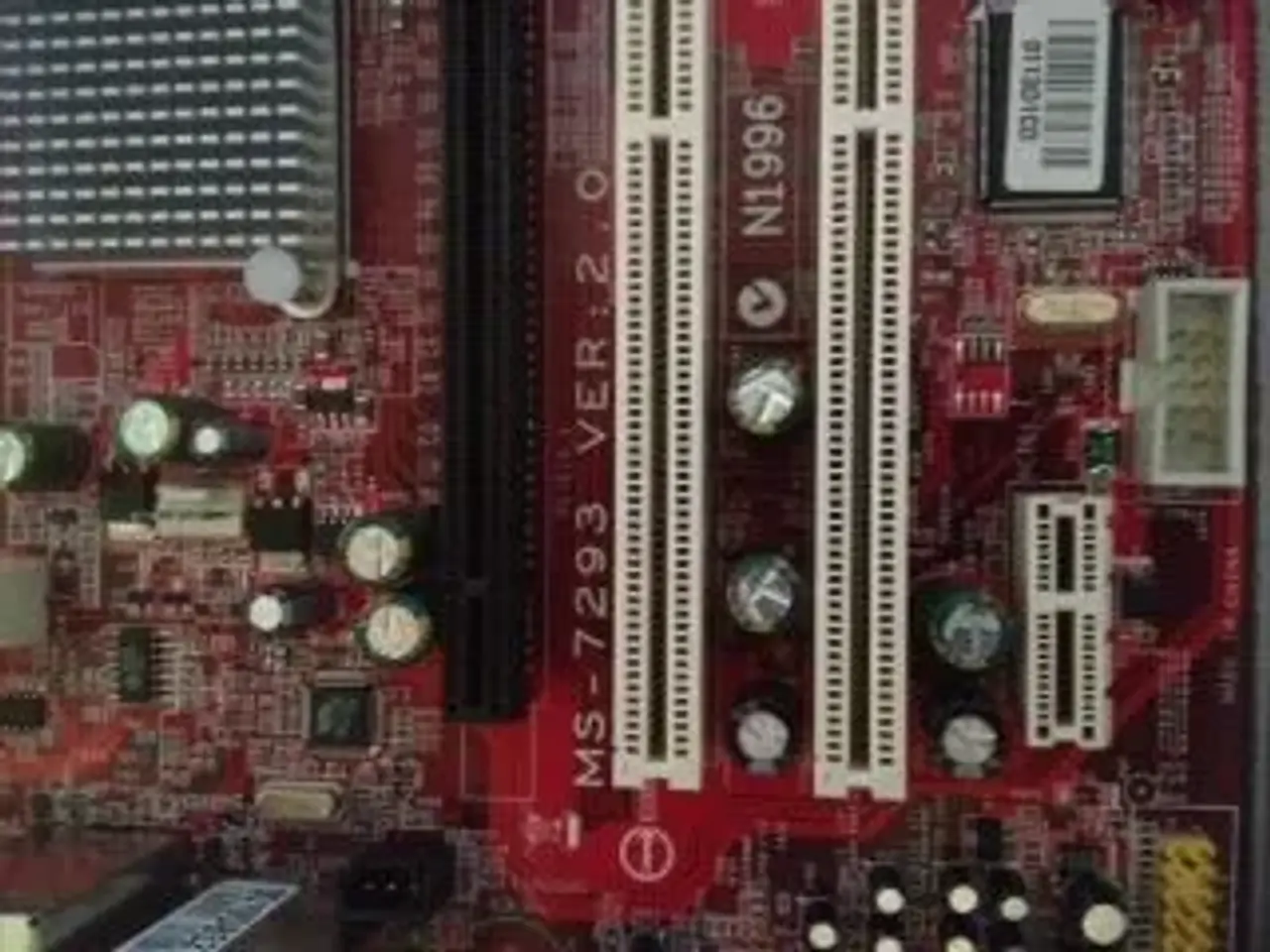 Billede 2 - Fujitsu bundkort ms-7293vp inkl cpu!