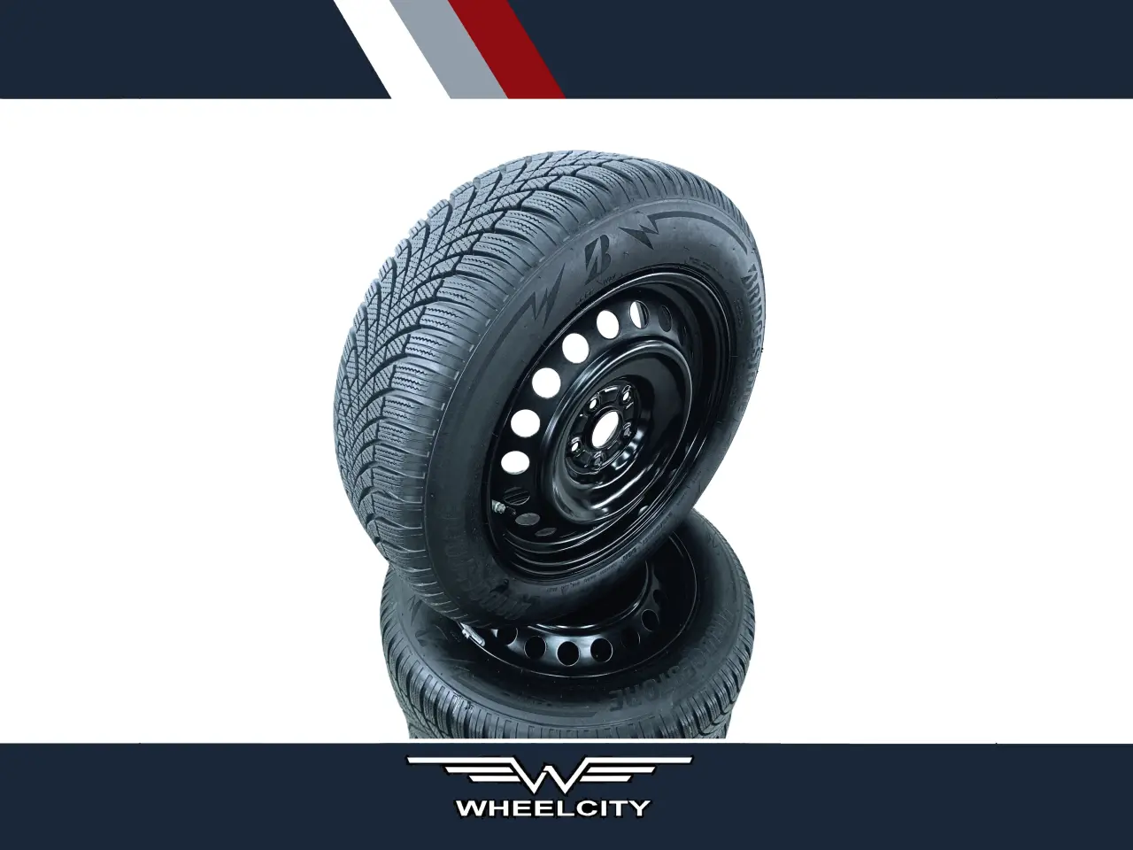 Billede 1 - 5x114,3 17" ET45 nav 60,1ø vintersæt inkl.TPMS (DE