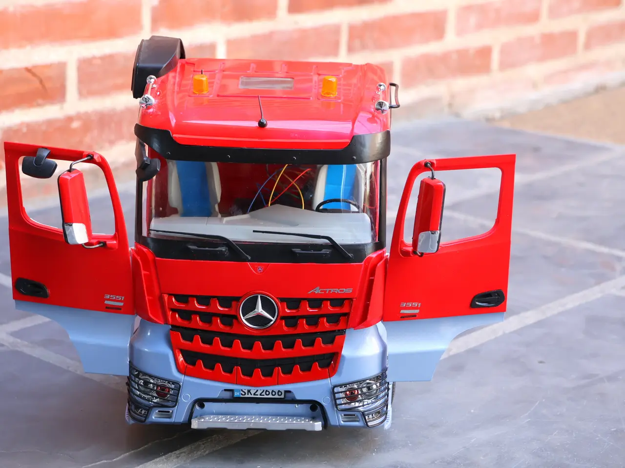 Billede 7 - Tamiya R/C Mercedes Benz 3551 skala 1/14