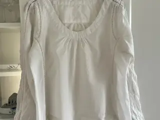 Hvid bluse