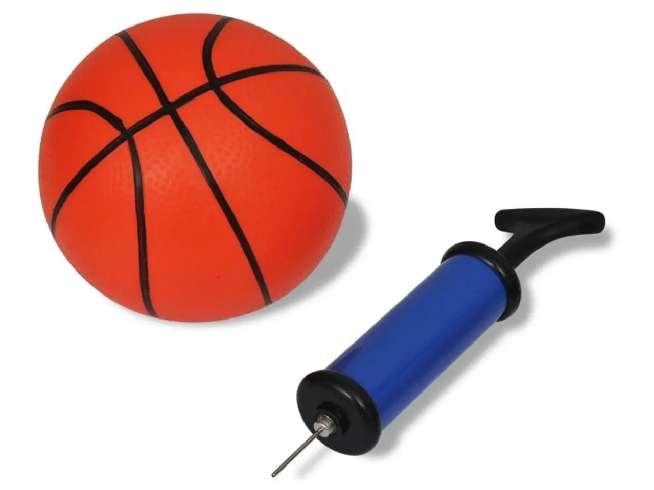 Billede 7 - Mini-basketballkurv til dør med bold og pumpe - 45 × 30 cm