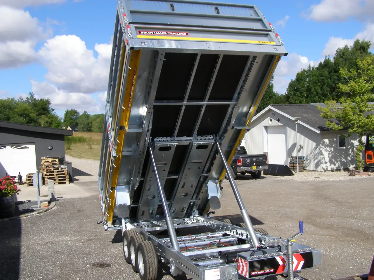 Billede 4 - Fabriksny Brian James tip trailer