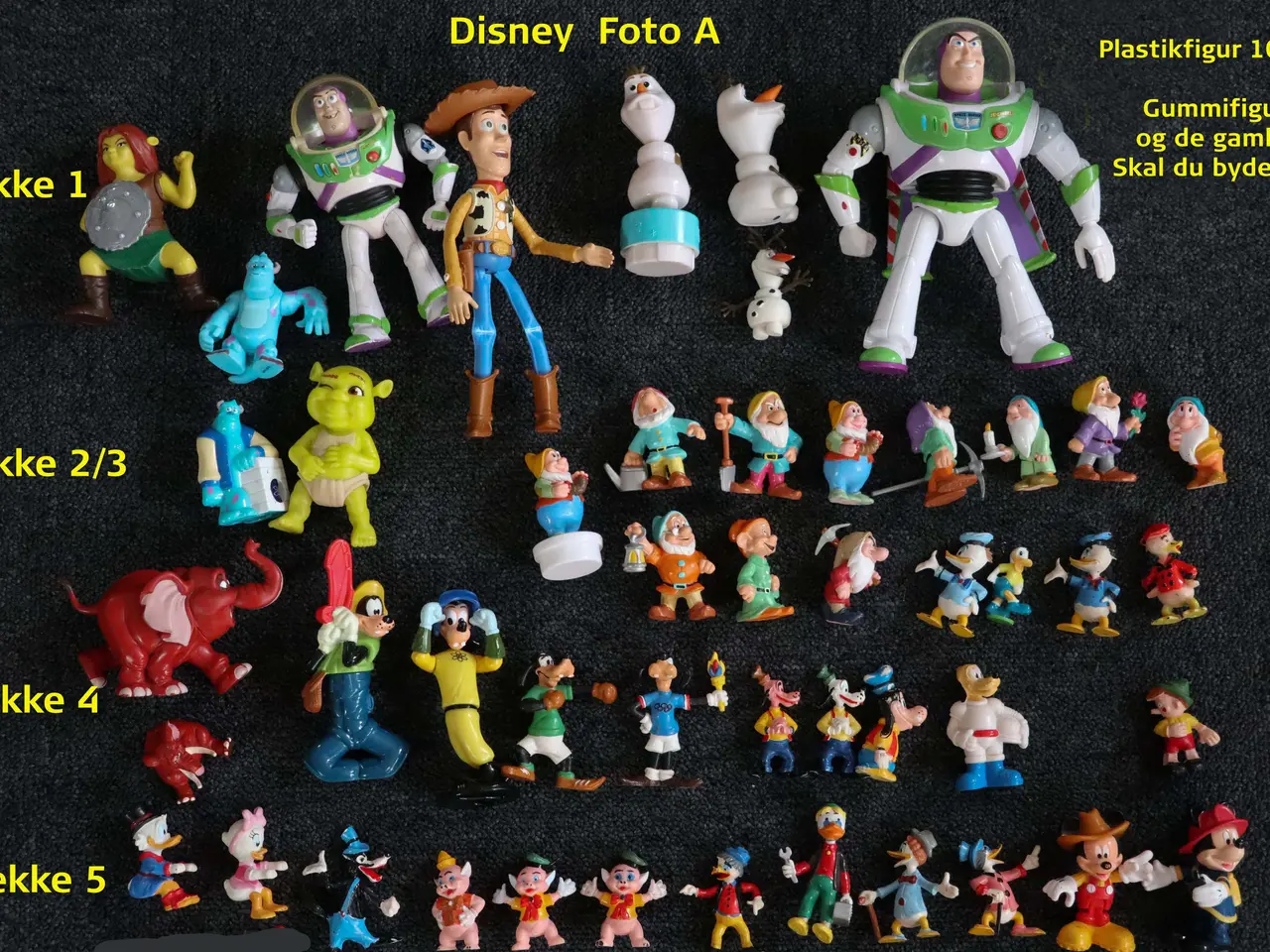 Billede 6 - Disney og tegnefilm figurer – plastik og gummi sam