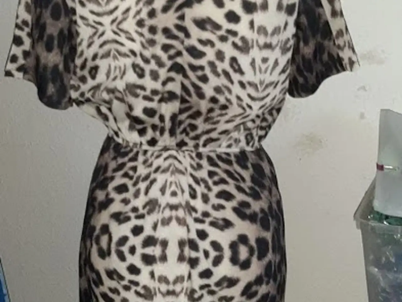 Billede 3 - Kjole fra River IsIand,med leopard print str: 36