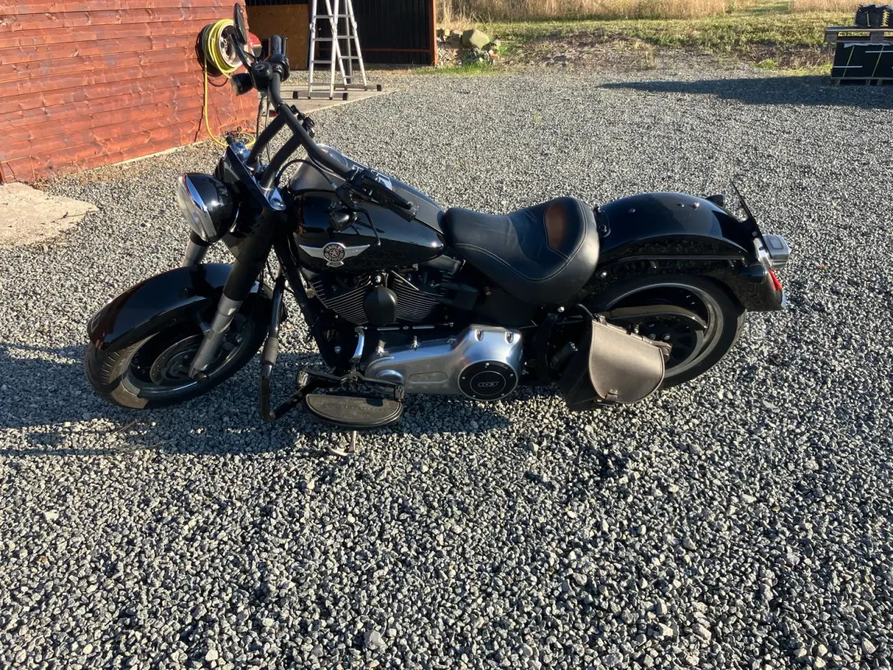 Billede 1 - Harley Davidson Fatboy. Evt bytte