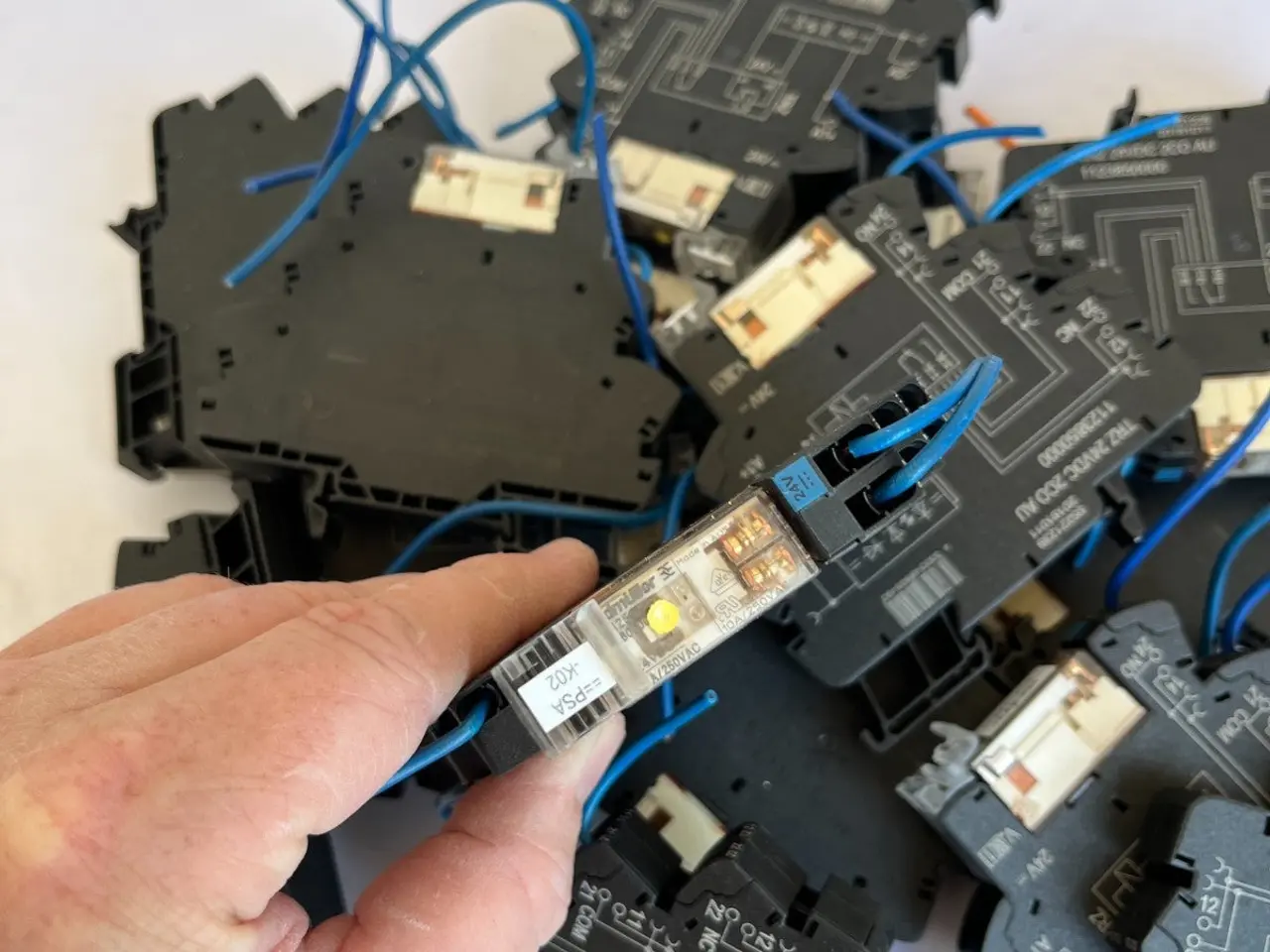 Billede 7 - Weidmuller TRZ 24VDC 2CO AU relæ Modules 2CO 8A Of
